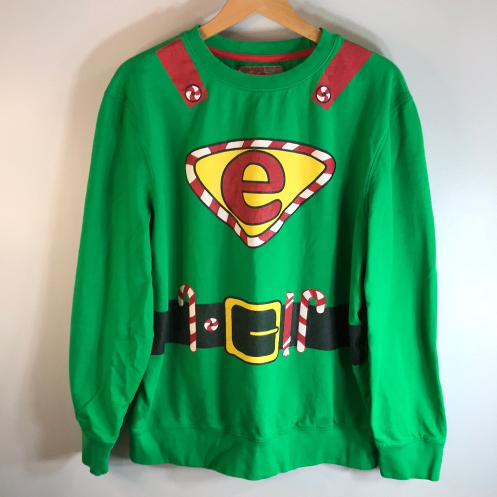 Elf Sweatshirt Size XL Unisex